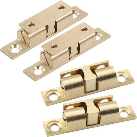 Loquet de meuble en acier inoxydable, verrou à double bille résistant à la corrosion et à fonctionnement fluide, construction durable et résistante à la rouille