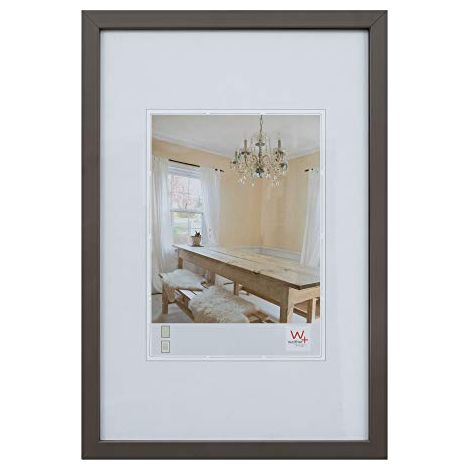 walther design cornice grigio 13 x 18 cm Cornice in legno Peperoni BP318D (1/4)