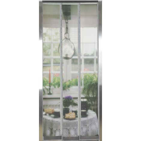 Zanzariera Fiber per porta 4 teli 100x220cm Stop Inset