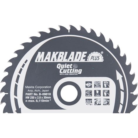 LAM TCT SPE BA 250/30/40 BOIS MAKITA B-09818