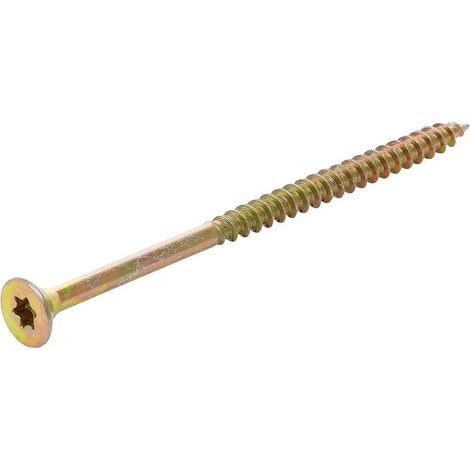 Vis Multifonctions Profil en T Torx T25 5 x 80 mm - Lot de 50 pcs - Fixation Polyvalente et Résistante - D-Work