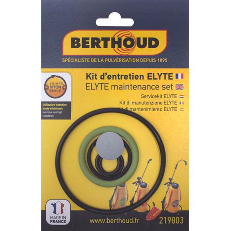 Joints pour pompe Elyte - - bricolage toutes versions - Garantie 2 ans
