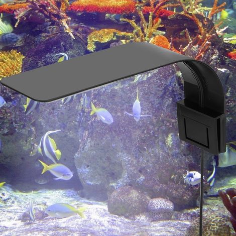 Lampe LED miniature à pince pour aquarium, plantes aquatiques, accessoire d'éclairage (1/5)