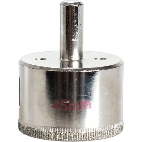 Foret à trous diamanté, pour verre, carrelage, plastique et bois, à utiliser avec perceuse ou perceuse à colonne, refroidissement à l'eau (1/5)