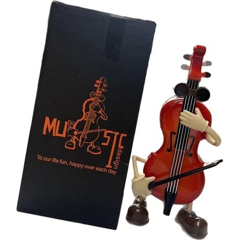 Boîte à mélodies pour violons, violoncelles et guitares - Décoration artisanale - Cadeau idéal - Décoration (1/5)