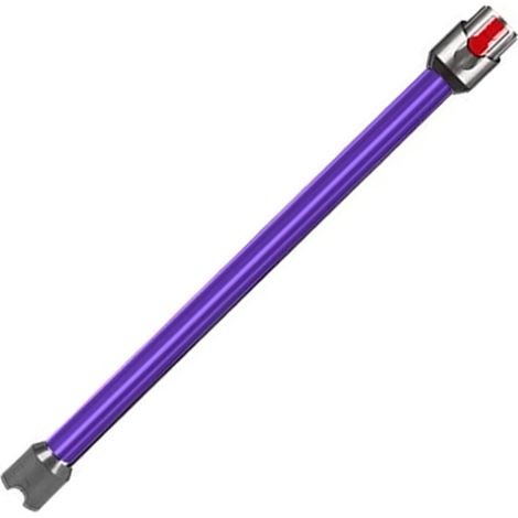Tubo extensor ligero compatible con las aspiradoras Dyson V12/V10 Slim, accesorio metálico, tubo recto largo (74 cm, morado) para electrodomésticos. (1/4)
