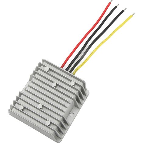 Convertisseur élévateur de tension CC/CC étanche, boîtier en aluminium, 12 V (9-13 V) vers 13,8 V, 15 A (1/5)