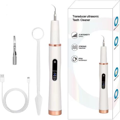 Nettoyeur de dents à ultrasons pour éliminer le tartre