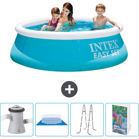Intex Piscine Easy Set Ronde - 183x51 cm - 5-pièces SCB122 (1/5)