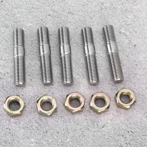 Kit de goujons turbo M10x1.25 50mm compatible Mitsubishi DSM 1G et EVO 1 à 10 (1/5)