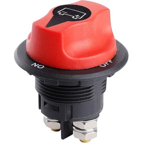 Interrupteur coupe-batterie 12-36 V, sectionneur principal, 32 V CC max. 100 A continu 150 A pour véhicules tout-terrain (100 A) (1/5)