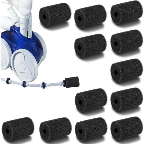 Paquete de 12 cepillos de espuma con forma de cola de robot (1/5)