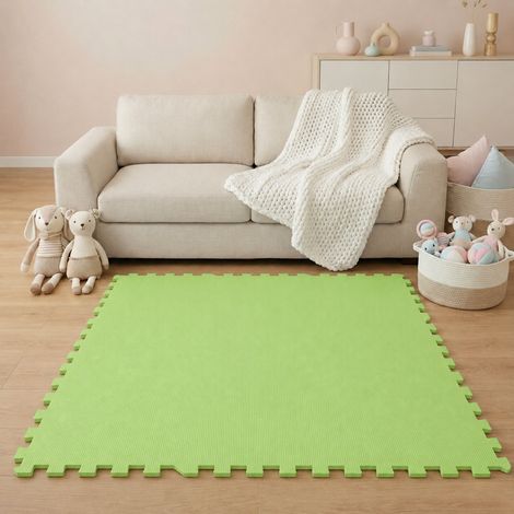 9 Pezzi Tappetino Puzzle per Bambini - 30x30 Tappeto Neonato Tatami Gioco Bimbo