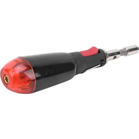 Fer à souder à gaz stylo, chalumeau butane puissant, flamme réglable, outil portable pour extérieur (1/5)