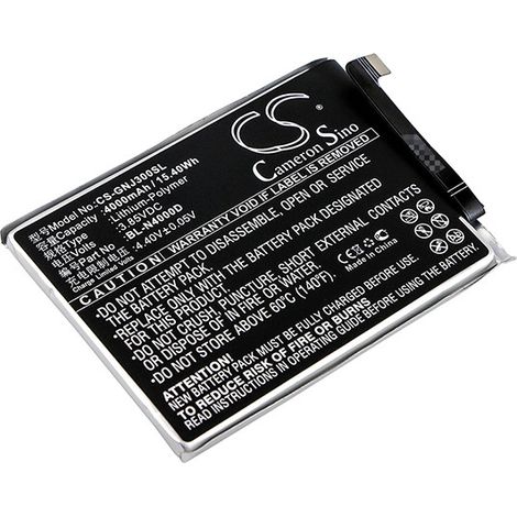 NX - Batterie téléphone, smartphone, GSM pour Gionee 3.85V 4000mAh - BL-N4000D (1/2)
