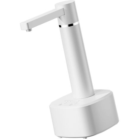 Pompe à eau automatique pour bouteille compacte légère intelligente distributeur d'eau électrique très efficace pour maison blanc (1/5)