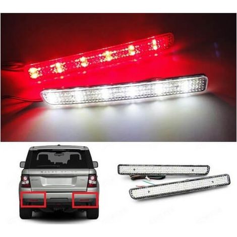 Kit 2 Fanali Posteriori A Led Trasparente Per Land Rover Discovery 3 4 Range Rover Sport L320 (1/3)