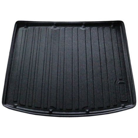 Tapis de coffre 3D en caoutchouc DeluxeBoss pour DACIA DUSTER 4x2 HYBRID — niveau supérieur du coffre