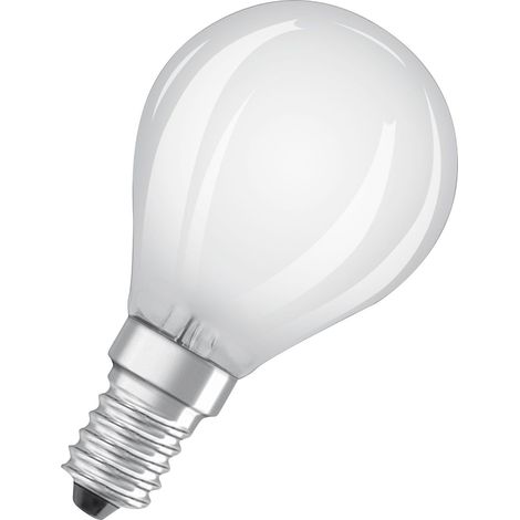 OSRAM HOMELIGHTING 4058075437081 LED EEK E (A - G) E14 Globeform 4 W = 40 W Kaltweiß (Ø x L) 45 mm x (1/3)