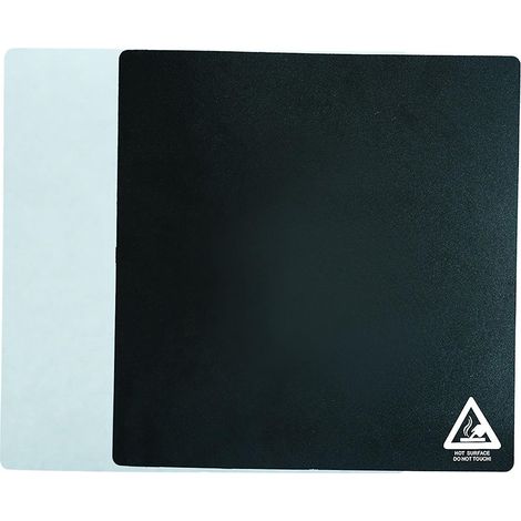 Tronxy Heizbett-Aufkleberfolie, Bauplatte, hochtemperaturbeständig, 255 x 255 mm / 10,0 x 10,0 Zoll, für 3
