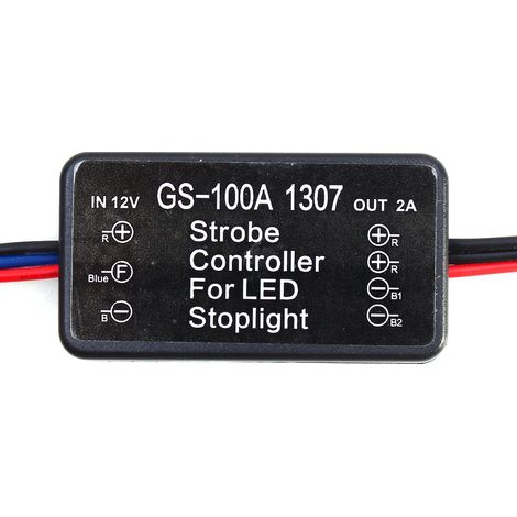 GS-100A 1307 LED-Bremslicht für Pkw, Blinkgeber-Steuermodul, Kfz-Bremslicht, Fahrzeugzubehör (1/5)