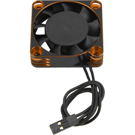 Ventilateur de refroidissement pour moteur RC 40x40mm, dissipateur thermique pour radiateur de voiture miniature, 28000 tr/min, haute vitesse, compatible avec F540, 550, 3650 et 3660 (Or) (1/5)