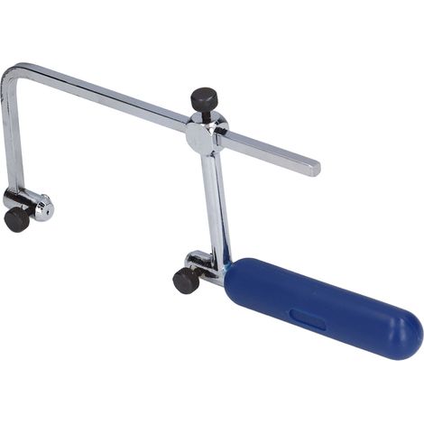 Scie à bijoutier cadre en aluminium U, châssis de scie manuelle pour bois et artisanat, outil de découpe précise (1/5)