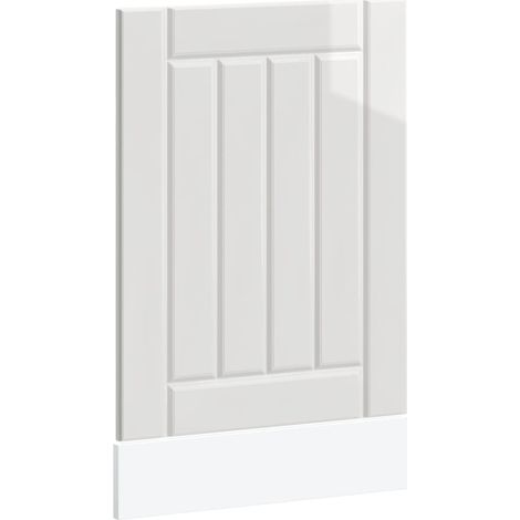 Maison Exclusive - Pannello Lavastoviglie Lucca Bianco Lucido in Legno Multistrato
