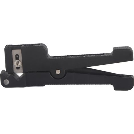 Outil à dénuder les fibres optiques, couteau horizontal pour câble coaxial, outil manuel pour électriciens 45-165 (1/5)
