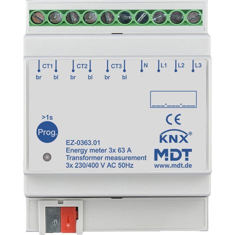 Energiezähler mdt dreifach 230 400 V Strom 63 A