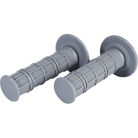 22 mm (7/8 Zoll) weiche Silikongriffe für Offroad-Motorrad- und Pitbike-Lenker, Grau (1/4)