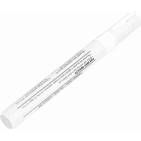 1 stylo marqueur imperméable professionnel pour peinture de pneus de voiture (blanc) (1/4)