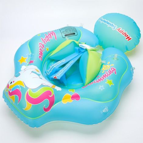 Nouvelle bouée pour enfants avec airbag surélevé et siège gonflable anti-roulis, taille S [3-12 mois]
