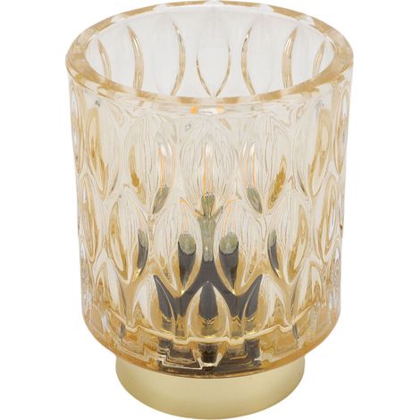 Lampe à piles avec minuterie, ampoule LED sans fil, Accent en verre pour salon, chevet, Table de chevet, décoration de la maison (1/5)