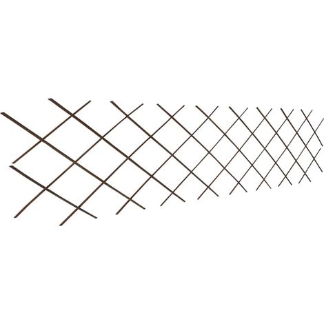 Recinzione a Traliccio in Salice 5 pz 180x60 cm (1/5)