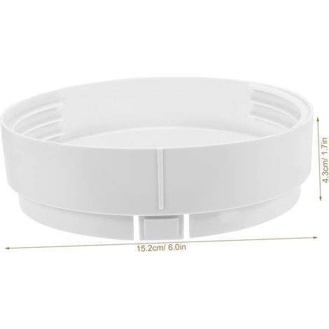 Raccord rond standard 15 cm référence 11 pour rallonge tuyau évacuation climatiseur mobile et panneau fenêtre