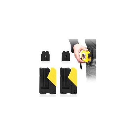 2er-Pack Schnellverschluss-Maßbandhalter für Gürtel – Universelles, sicheres und effizientes Maßbandhalter-Set (1/5)