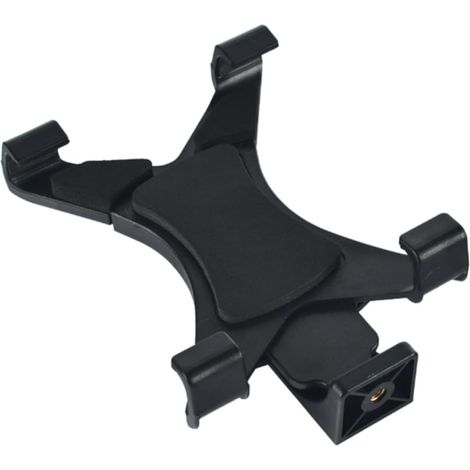 Clip de Fixation Pince Pratique et Solide pour Tablette en Plastique Noir pour Support de Tablette Voiture et Téléphone Portable (1/5)