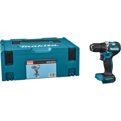 Makita – Perceuse visseuse 18V Li-ion 40Nm – Moteur sans charbon – 2 vitesses – Éclairage LED – Pour bois dur et béton armé — vue 3