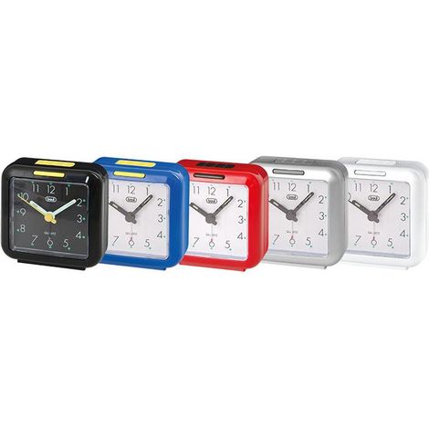 Trevi SL 3048 Quarzwecker Schwarz, Blau, Grau, Rot, Weiß