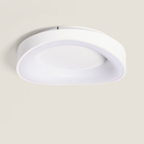 Plafoniera LED 17W Circolare Ø400 mm CCT Selezionabile Unay Bianco (1/5)
