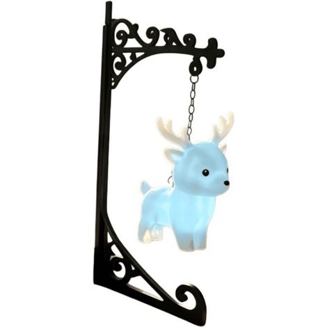 Irovami Serre-livres Hibou Magique, lampe suspendue Hibou Magique pour étagère, artisanat en métal (1/5)