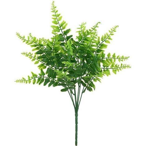 Tige Artificielle De Verdure - Plante Synthétique En Plastique - Pour Décoration Intérieure Mariage Centre De Table Style Ferme - 1 Pièce (1/5)