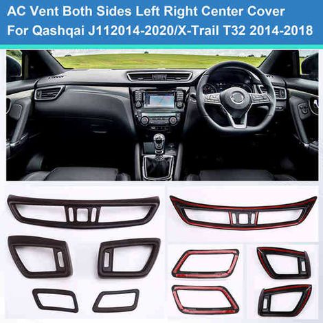 5-teiliges Set für die Lüftungsgitterabdeckung des Nissan X-Trail, Qashqai und J11 (Baujahre 2014–2020). (1/4)