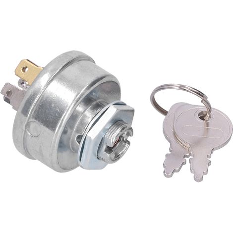 Interrupteur de démarrage à clé pour tondeuse à gazon 24 V, compatible avec les modèles 365402, STD365402, 3621R et 4406R. (1/5)