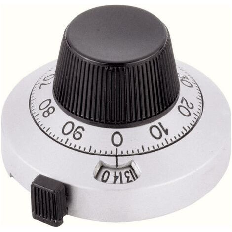 Bouton compte-tours Vishay 21-1-11 Motif d'impression: 0-100 360 ° 1 pc(s) (1/5)