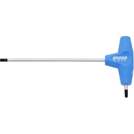 Tournevis Unior tx 45 poignée ergonomique pointe anodisée (1/3)