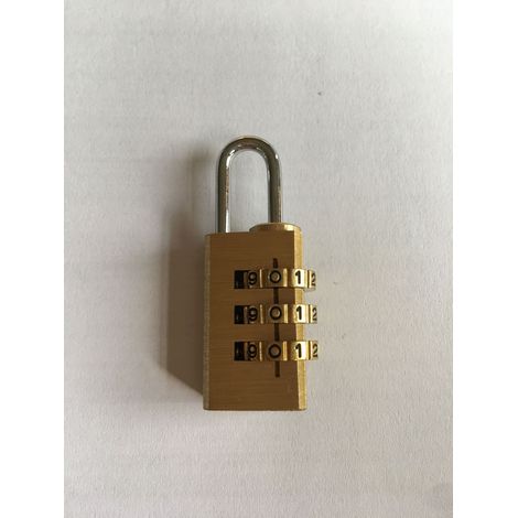 TrendLine Zahlenschloss 15.0 mm - 1 Stück Vorhängeschlösser