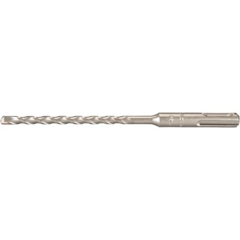 Makita – D00066 Foret béton SDS-PLUS 6mm – Longueur 160mm – Longueur utile 100mm – Double tranchant pour forage rapide et efficace