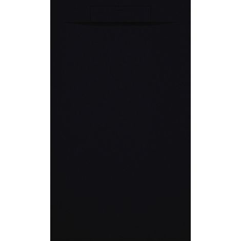 Receveur de douche Noir, texture Pierre Zeus, grille de couleur - 140 x 90 cm (1/5)